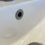 Wastafel Overloopring Rond Gun Metal