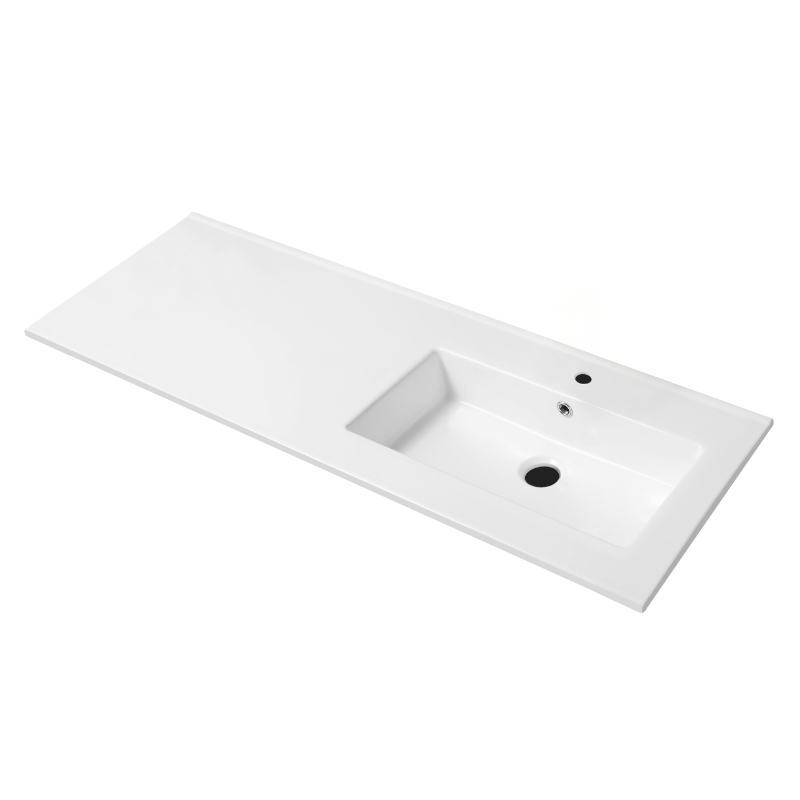 Keramische wastafel classic asymmetrisch - Afbeelding 4