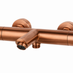 Badmengkraan opbouw thermostatisch rond Brons