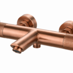 Badmengkraan opbouw rond Brons met geribbelde knop