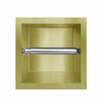 Inbouw rolhouder Goud Geborsteld