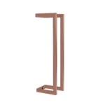 Toiletrolhouder staal Brons