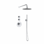 Doucheset inbouw deluxe Chroom