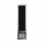 Inbouw reserve rolhouder RVS
