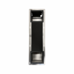 Inbouw reserve rolhouder met rolhouder voor 1 rol Mat Zwart