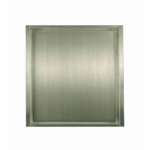 Inbouw wandnis RVS