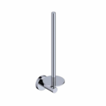 Reserve toiletrolhouder rond Chroom 2 wc-rollen
