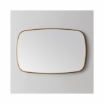 Spiegel element Brons met LED verlichting, 3 kleur instelbaar & dimbaar incl. spiegelverwaming