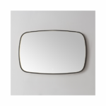 Spiegel element Gun Metal met LED verlichting, 3 kleur instelbaar & dimbaar incl. spiegelverwarming