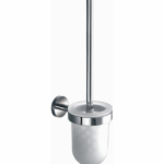 Toiletborstelgarnituur rond Chroom